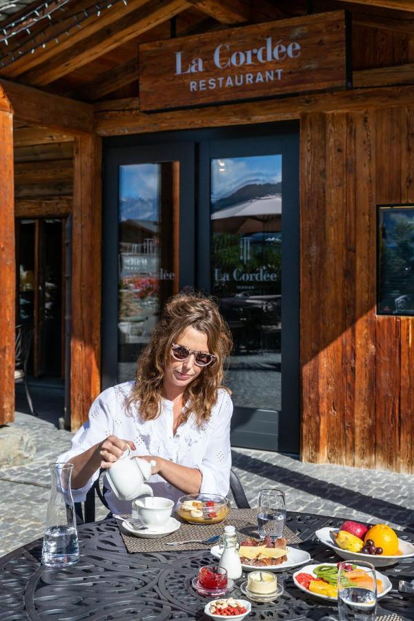 ホテル La Cordee Des Alpes Sup ヴェルビエール エクステリア 写真